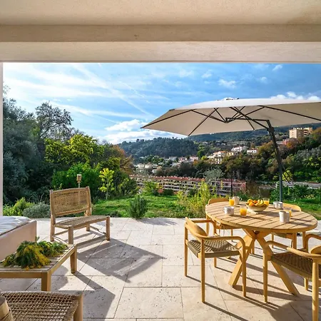 La Des Sources - Piscine - Climatisation 别墅 芒通