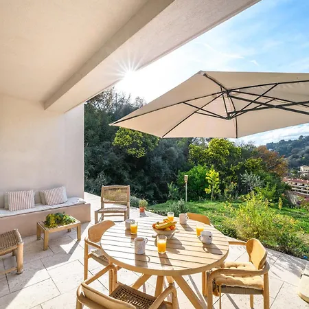La Des Sources Piscine Clim Terrasse Villa Menton