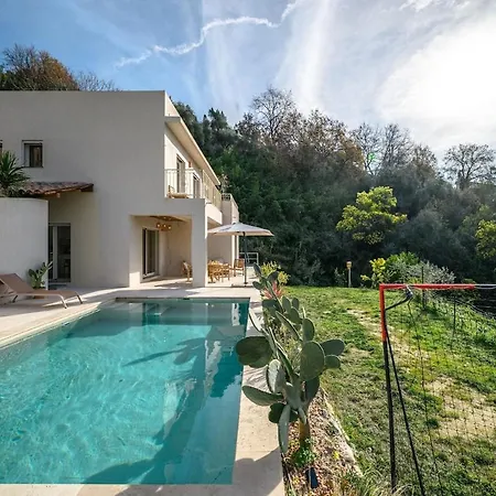 La Des Sources Piscine Clim Terrasse Villa Menton