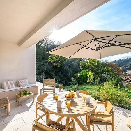 La Des Sources Piscine Clim Terrasse Menton