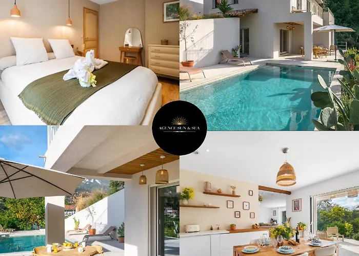 La Des Sources - Piscine - Climatisation * 芒通