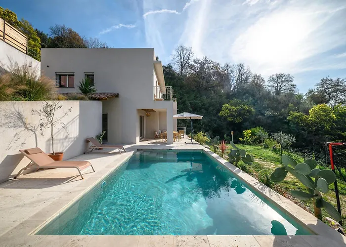 La Des Sources - Piscine - Climatisation * 芒通