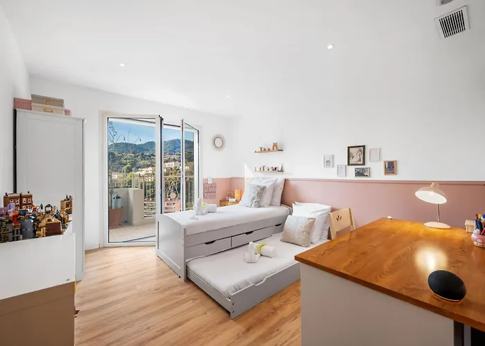 La Des Sources - Piscine - Climatisation * Menton