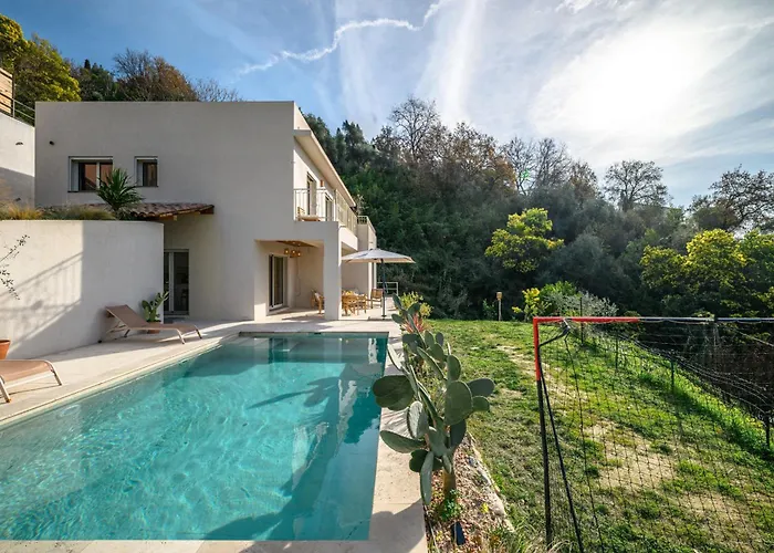 La Des Sources - Piscine - Climatisation Menton